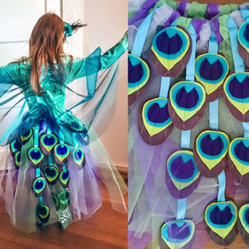 diy-pauwenjurk-pauw-verkleden